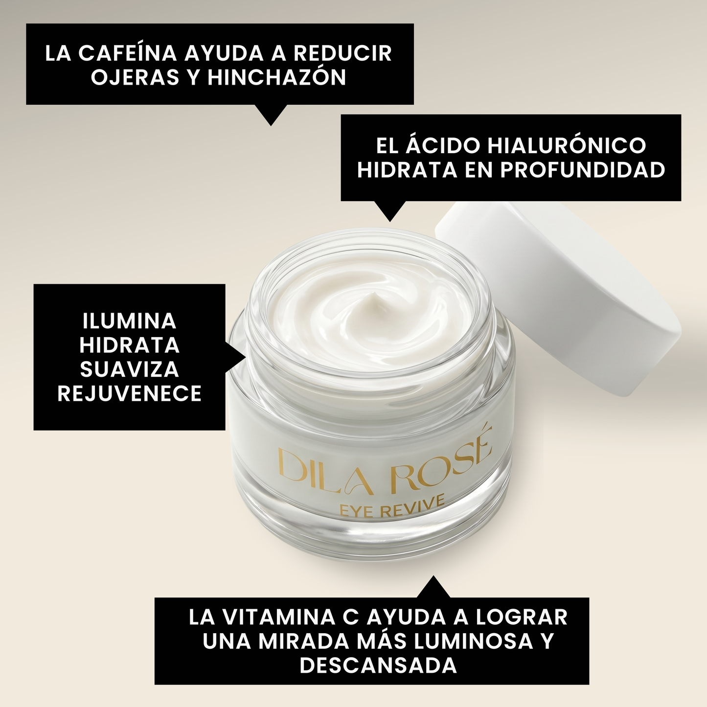 Eye Revive - Crema Contorno de Ojos iluminadora - 15 ml